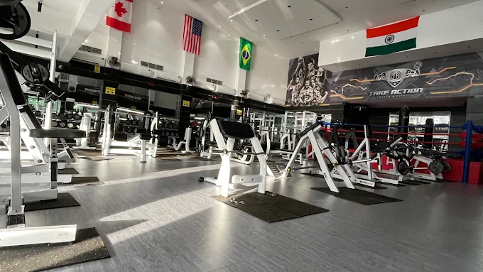 Take Action Gym interior Chandrapur