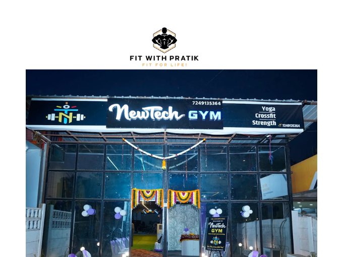best gym in Bramhapuri - NewTech Gym modern equipment