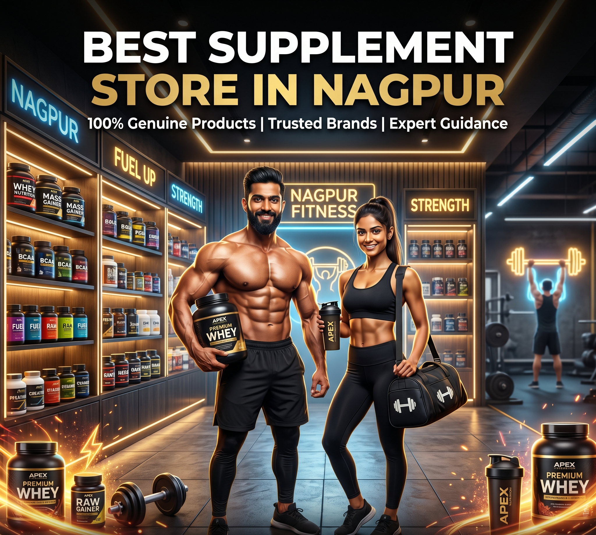 Best protein shop in Nagpur Harrys Supplements