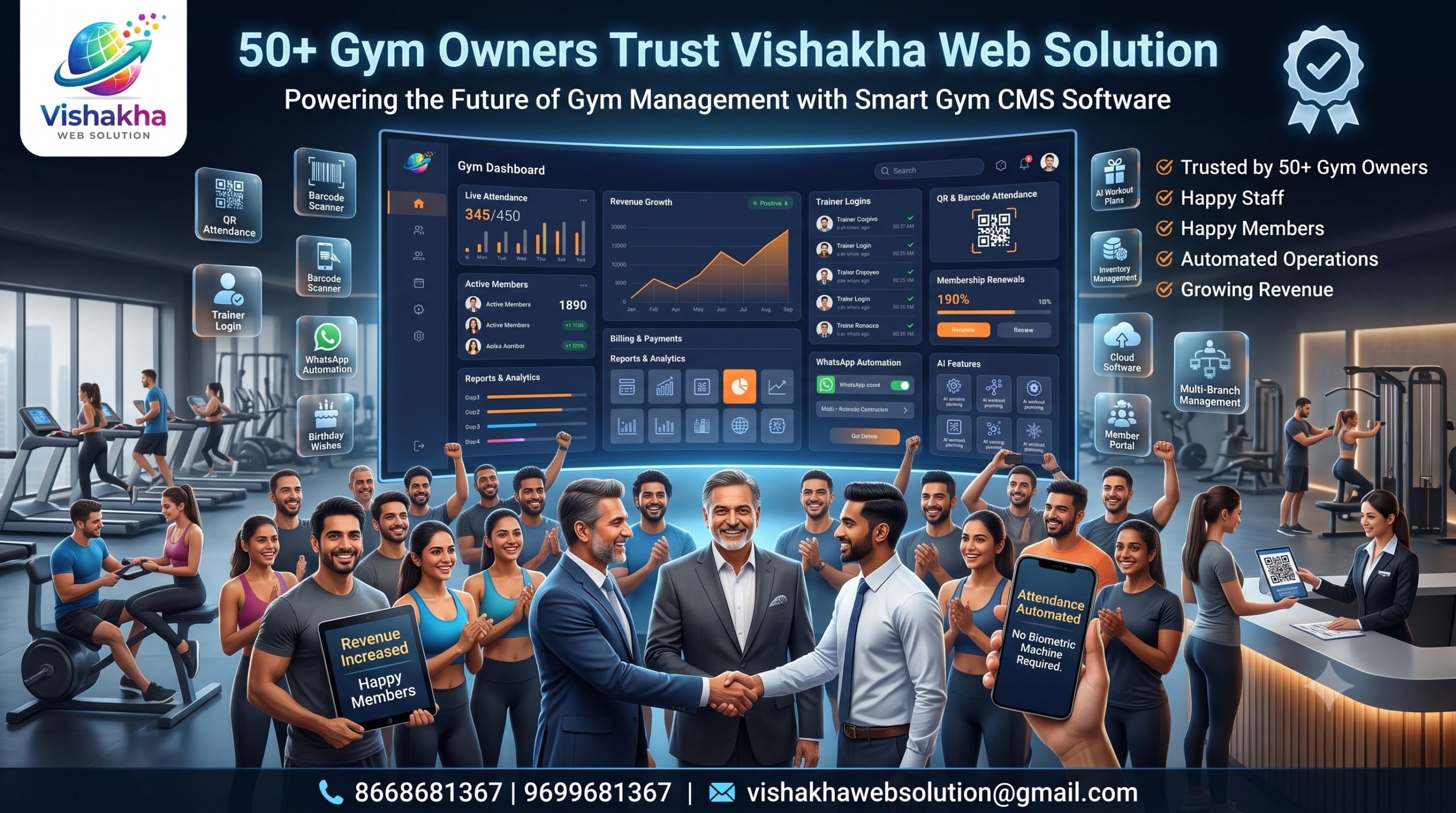 50 plus gym owners trust this gym software